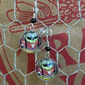 Trader Joe’s earrings 16mm fearless flyer